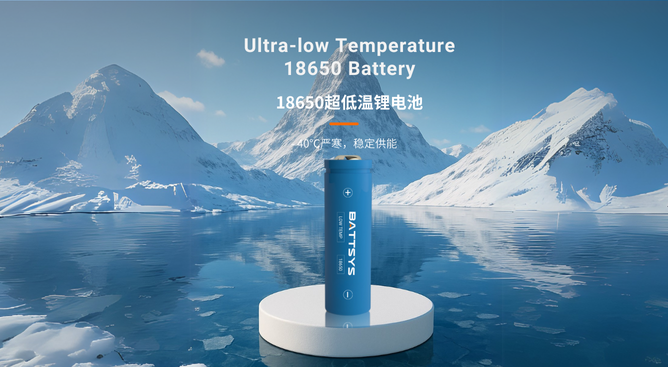 丰江超低温18650电池丨-40℃严寒，稳定供能.